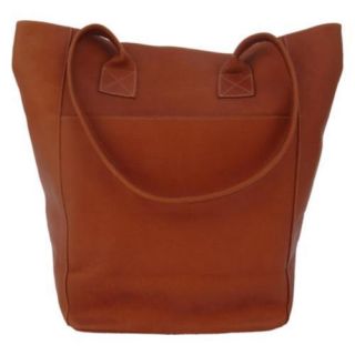 Womens Piel Leather Xl Shopping Bag 7067 Saddle Leather