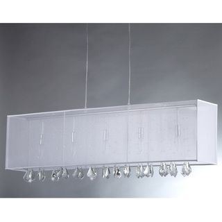 Jess Crystal And Mesh Bar Chandelier