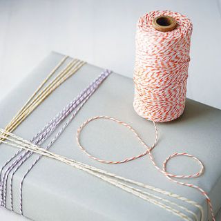 cotton bakers twine by peach blossom