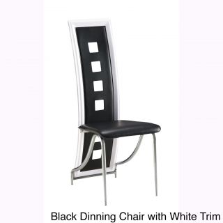 High back Contrast Dining Chair