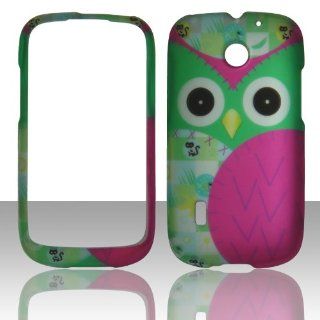 2D Night Bird Huawei Fusion U8652 AT&T Case Cover Hard Phone Case Snap on Cover Rubberized Touch Faceplates Cell Phones & Accessories