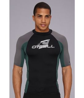 ONeill Skins S/S Crew Black/Combat/Graphite