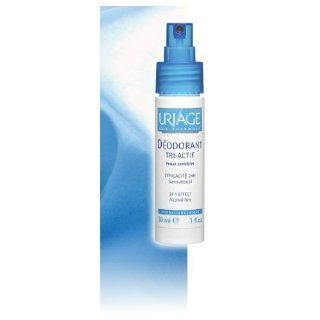 Uriage Deodorant Tri actif for Sensitive Skin Aerosol free 30 Ml Health & Personal Care