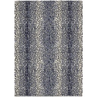 Barclay Butera Kaleidoscope Midnight Cheetah Rug (96 X 13) By Nourison