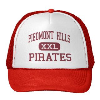 Piedmont Hills   Pirates   High   San Jose Mesh Hats