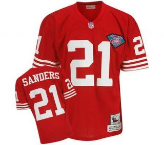 NFL 49ers 1994 Deion Sanders Authentic Throwback Jersey —