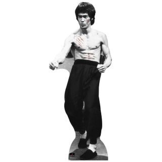 Bruce Lee Cut Cardboard Stand up