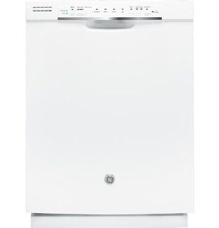 GE GDF570SGFWW 24" White Full Console Dishwasher   Energy Star Appliances