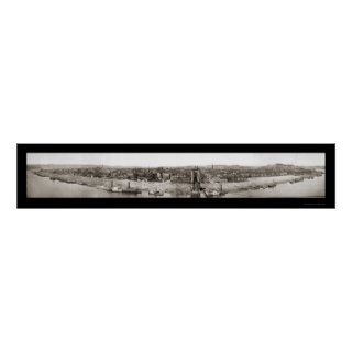 Cincinnati OH Panorama Photo 1866 Print