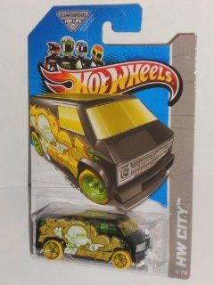 2013 Hot Wheels Hw City   Custom '77 Dodge Van   Treasure Hunt Toys & Games