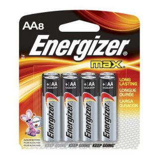 Energizer Max AA Batteries 8 ct.
