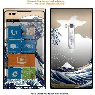 Protective Decal Skin Sticker for Nokia Lumia 910 & AT&T Lumia 900 case cover Lumia900 578 Cell Phones & Accessories