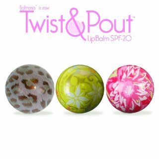Twist & Pout Lip Balm SPF 20 (3pk) Health & Personal Care