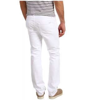 7 For All Mankind Slimmy Straight Leg in Clean White Mens Jeans (White)