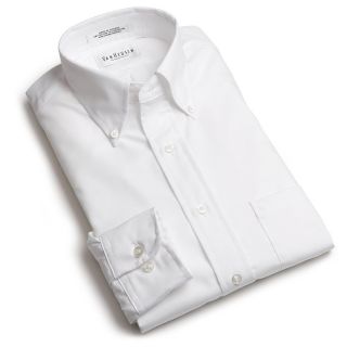 Van Heusen Mens Long sleeve Wrinkle resistant Oxford Shirt Blue Size 5XL