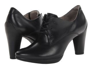 ECCO Sculptured 75 Tie Womens Shoes (Black)