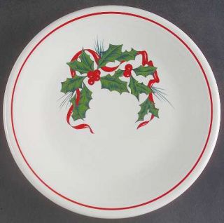 Homer Laughlin  Holiday Fiesta (With Ribbon) Salad Plate, Fine China Dinnerware