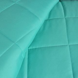 Elite Expressions Down Alternative Bright Blanket Blue Size Full  Queen