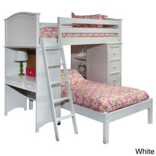Cooley Twin Sleep/ Study/ Storage Loft Bed