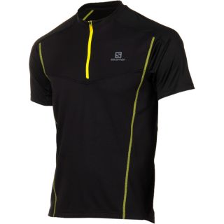 Salomon Pace 1/2 Zip Shirt   Short Sleeve   Mens