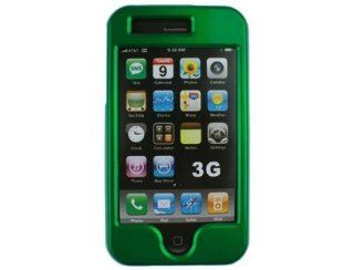 Hard Plastic Green Phone Protector Case For Apple iPhone 3G iPhone 3G S Cell Phones & Accessories