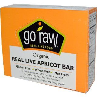 Go Raw Organic Real Live Apricot Bar 10 Bars 12 g Each Health & Personal Care
