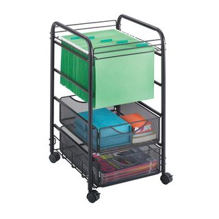 Onyx Mesh Open File And Drawers