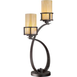 Kyle Imperial Bronze Finish Sweeping Table Lamp