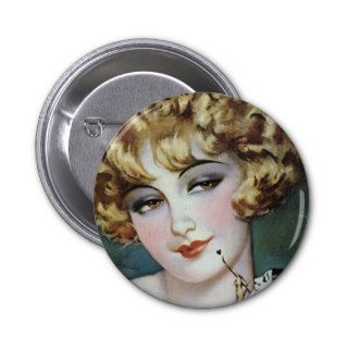 Flapper Painting Pin