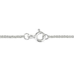 Miadora Sterling Silver Created Sapphire and Diamond Heart Necklace Miadora Gemstone Necklaces