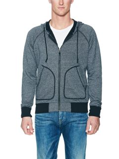 Garment Dye French Terry Zip Up Hoodie by FIELD SCOUT