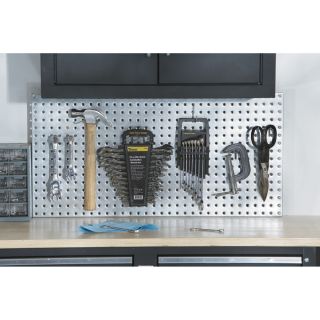 Alligator Board Pegboard — 48in.L x 16in.W, Model# ALGBRD16X48GALV  Pegboards