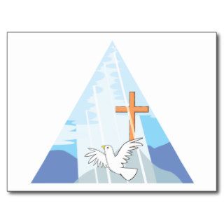 The Trinity   God the Father Son and Holy Spirit Postcard