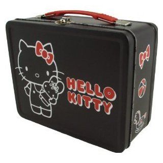 Hello Kitty Metal Black Lunch Box Toy  