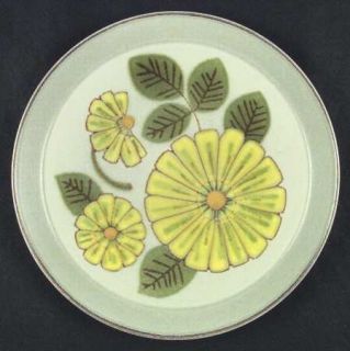 Mikasa Avitra Dinner Plate, Fine China Dinnerware   Light Green Body,Yellow/Gree