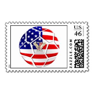 USA United States Soccer Ball gifts for fans Postage