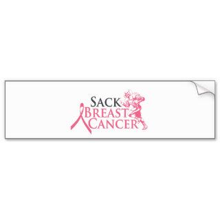 sack breast cancer bumper stickers