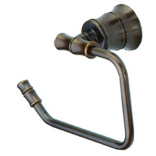 Pegasus 581B 0596H Bamboo Collection Towel Ring, Heritage Bronze   Toilet Paper Holders  