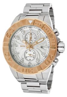 Invicta 12306  Watches,Mens Pro Diver Chronograph Silver Dial Stainless Steel, Chronograph Invicta Quartz Watches