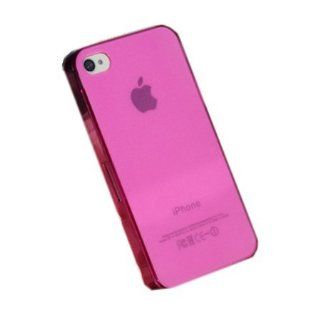 Phoenixs Rose Red Transparent Flexible Gel TPU Case Cover for Apple iPhone 4/ 4G/ 4S Cell Phones & Accessories