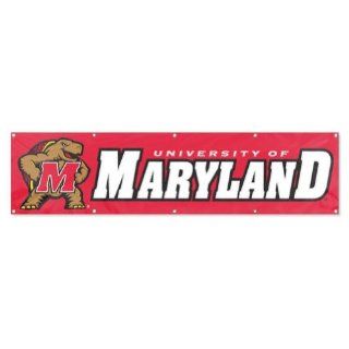 NCAA Maryland Terrapins 8 Foot Banner  Sports Fan Wall Banners  Sports & Outdoors