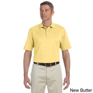 Devon and Jones Mens Executive Club Short Sleeve Polo Yellow Size XXL