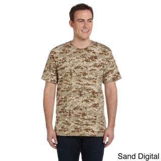 Code V Mens Adult Camouflage T shirt Yellow Size XXL