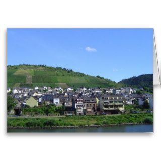 Town along the River Card