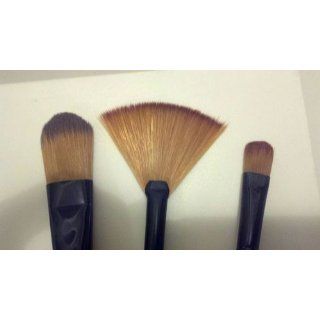 32 Pcs Black Rod Makeup Brush Cosmetic Set Kit with Case  Beauty