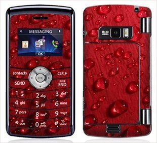 Red Rose Dew Skin for LG enV3 enV 3 Phone Cell Phones & Accessories