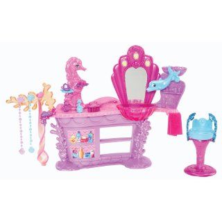Barbie The Pearl Princess Mermaid Salon Playset Toys & Games