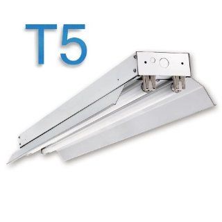 4 Lamp 8 Ft T5HO Industrial Strip with Reflector   Lighting Accessories  