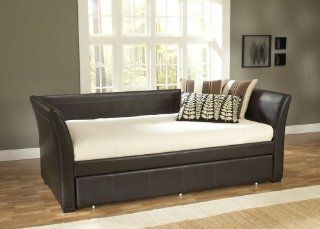 Malibu Daybed (Brown) (45"H x 42.5"W x 93.5"D) Furniture & Decor