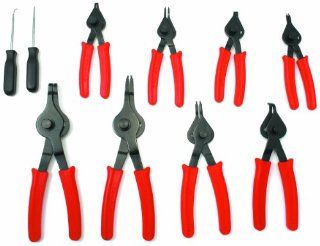 CTA Tools 8860 10 Piece Fixed Point Snap Ring Pliers Set   Snapring Pliers Set  